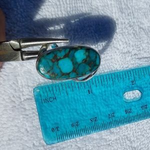 Turquoise ring, size 9